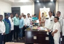 विजयकुमार मुंदडा अपघात प्रकरणी ‘हिट अँड रन’चा गुन्हा दाखल करण्याची पोलीस अधीक्षकांकडे मागणी