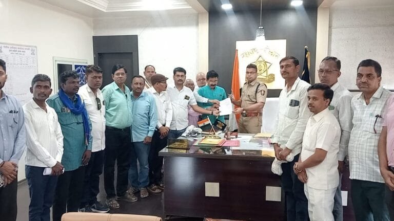 विजयकुमार मुंदडा अपघात प्रकरणी ‘हिट अँड रन’चा गुन्हा दाखल करण्याची पोलीस अधीक्षकांकडे मागणी
